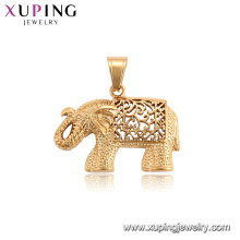 34202 xuping pendentif neutre en forme d&#39;animal série or éléphant